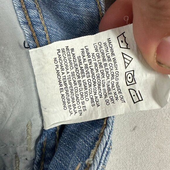 Riders by Lee Women's Denim Capri Pants Size 14 Blue - Picture 5 of 5